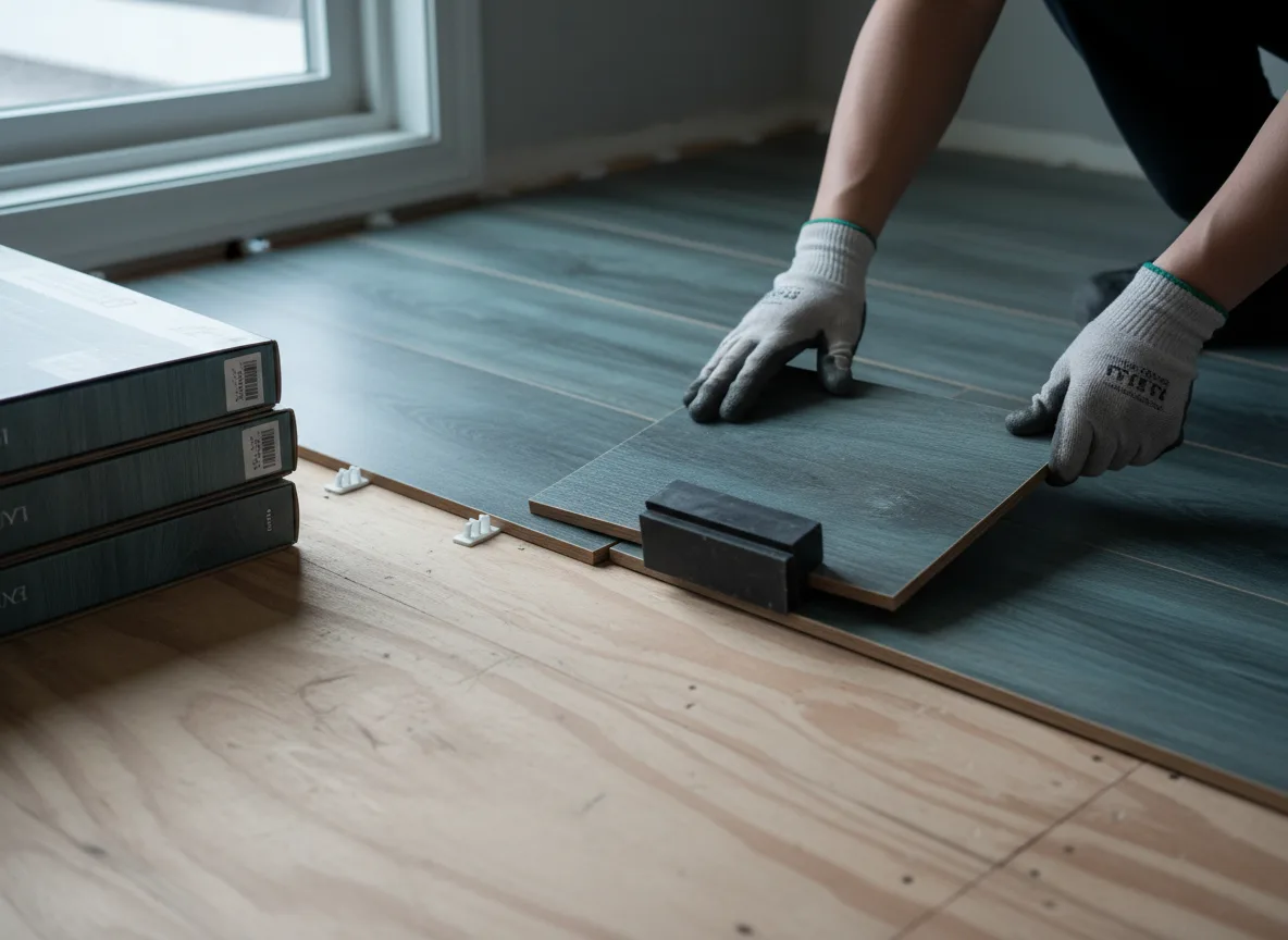 Luxury Vinyl Plank Installation company in Enderlin, ND